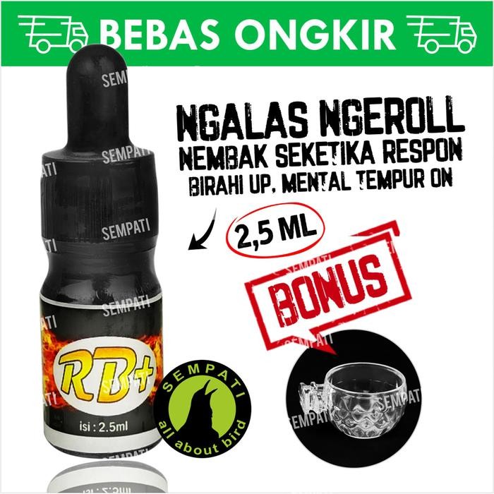 VITAMIN DOPING BURUNG PLECI RB + RB PLUS PENGGACOR MURAI KACER JALAK