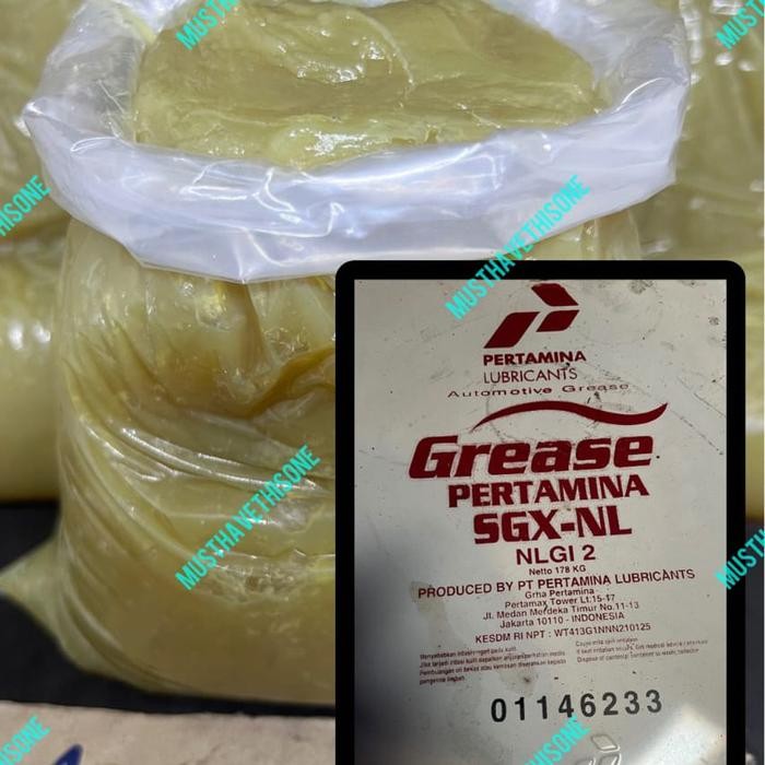 Stempet grease gemuk kiloan 1 kg an pertamina sgx-nl nlgi2 pertamina ori repacking