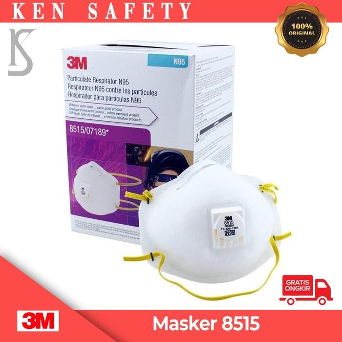 Masker 3M N95 8515 Headloop - Original