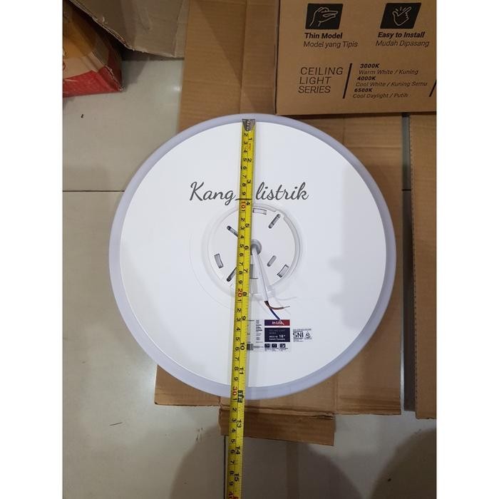 (Allthebest) Lampu Baret INLITE LED Ceiling Lamp Tuneable 3 Warna 18W -