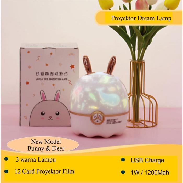 (Allthebest) Lampu Proyektor Tidur Malam langit Motif Lampu Tidur Malam