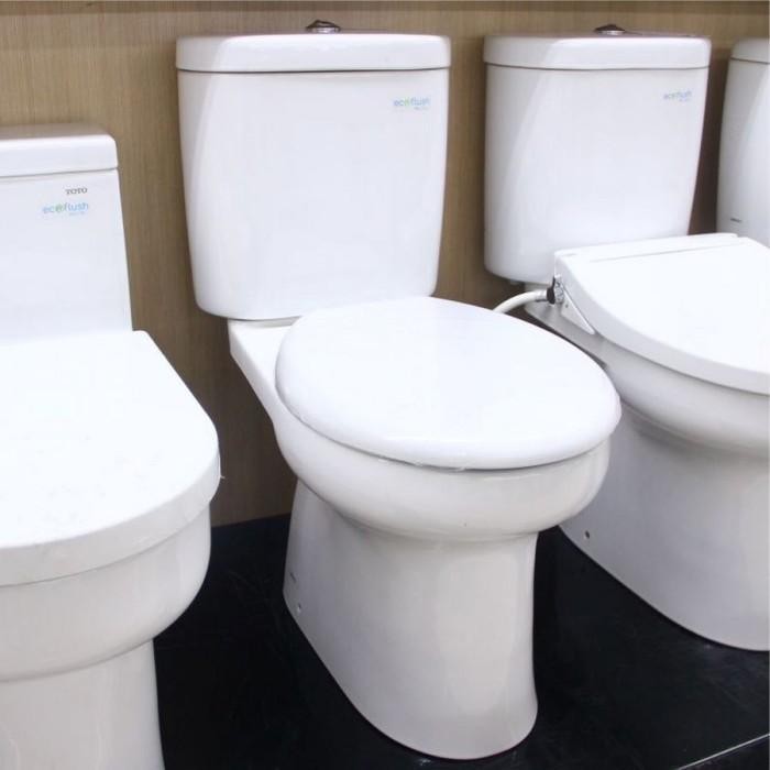 Executive CLOSET / KLOSET TOILET DUDUK TOTO CW 421 JP J CW421J WHITE DUAL
