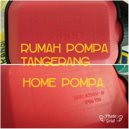 OTOMATIS POMPA CELUP FLOAT SWITCH YORK PANJANG KABEL 5 METER.