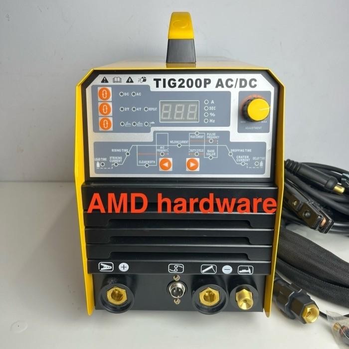Termurah Mesin Tig 200 Acdc Pulse Travo Las Aluminium Gas Argon Wsme200S Ac Dc Mma Tig200 Almunium
