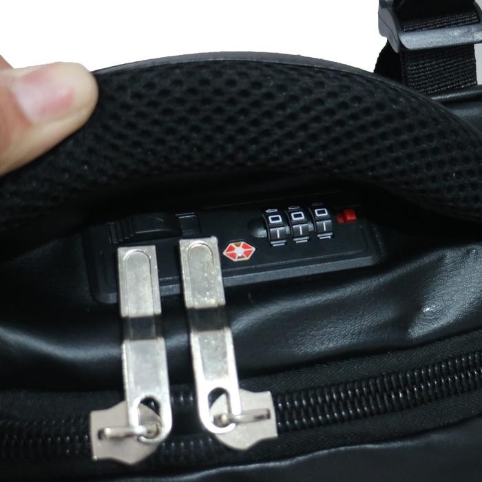 Tas Pria Ransel Kulit Import Polo Power Backpack Leather Import Waterproof Tas Kulit Pria Ransel