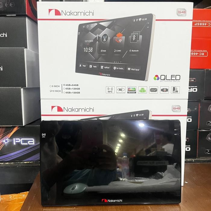 Headunit Android Nakamichi New Legend Series NA 3102i 9 Inch Ram 4/64