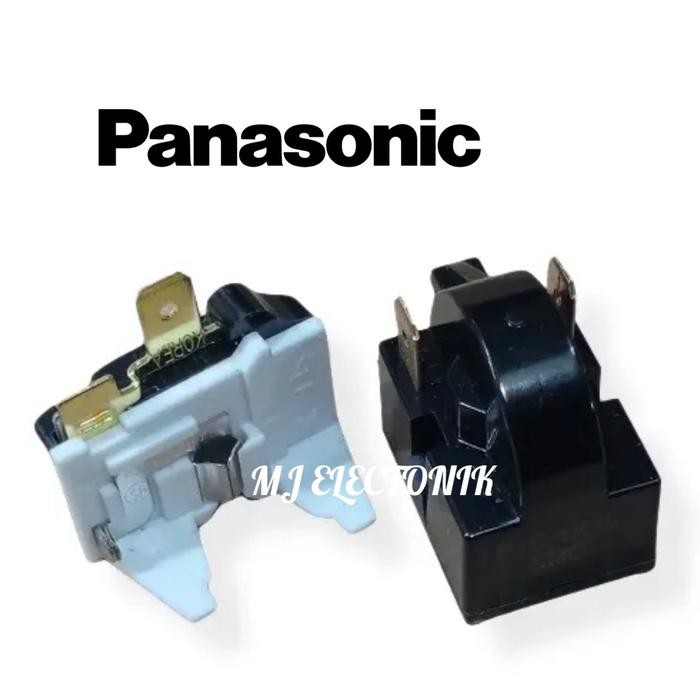 relay ptc overlaod kulkas panasonic 2 pintu relay kulkas panasonic
