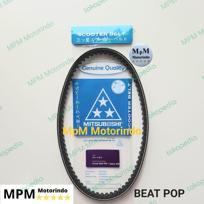 V-Belt Only Vanbelt Beat Pop Esp Street-Scoopy Fi Esp Mitsuboshi