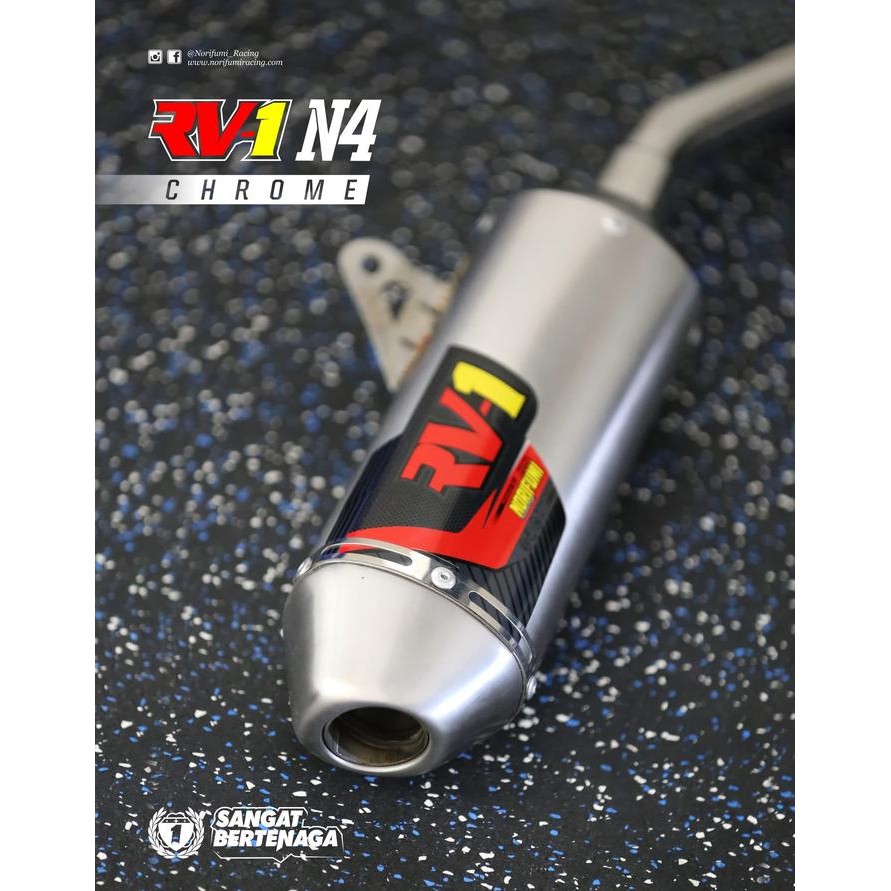 Knalpot Norifumi Rv1 Nf N4 Tersedia Buat Klx 150 Dan Crf 150 Original
