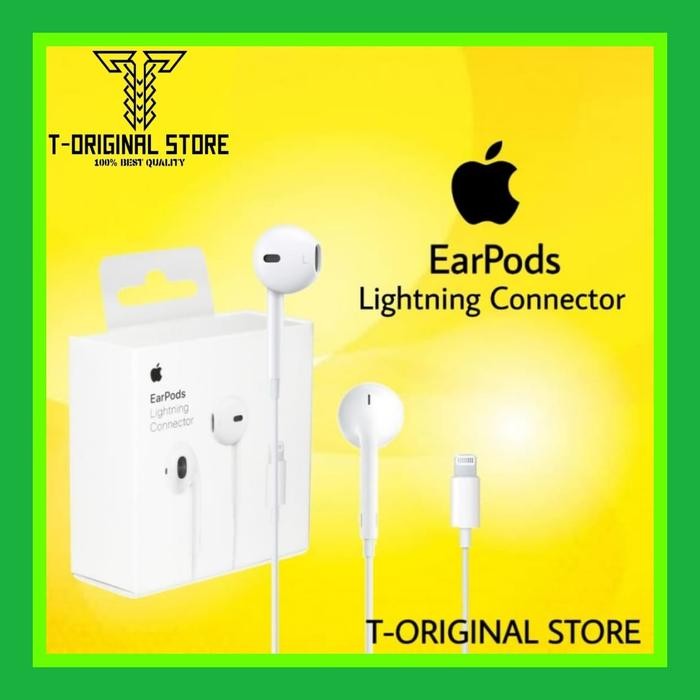 Earpods Lightning Connector Original Headset Earphone Apple Iphone