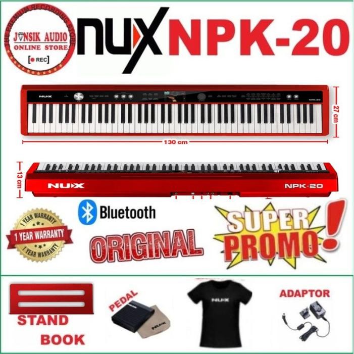 Nux NPK-20 Digital Piano 88 keys Hammer-Action Digital Piano Nux NPK20