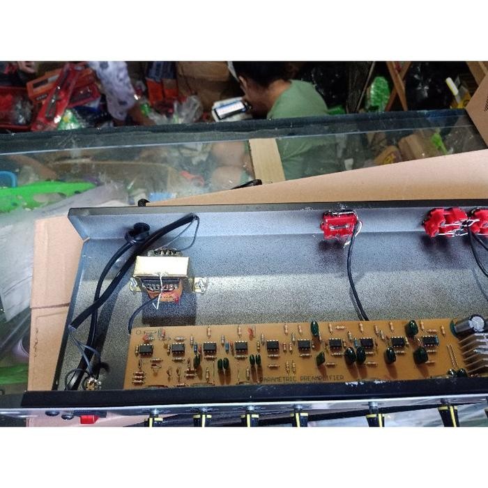 (Allthebest) tone control parametrik CR plus box siap pakai deskripsi box