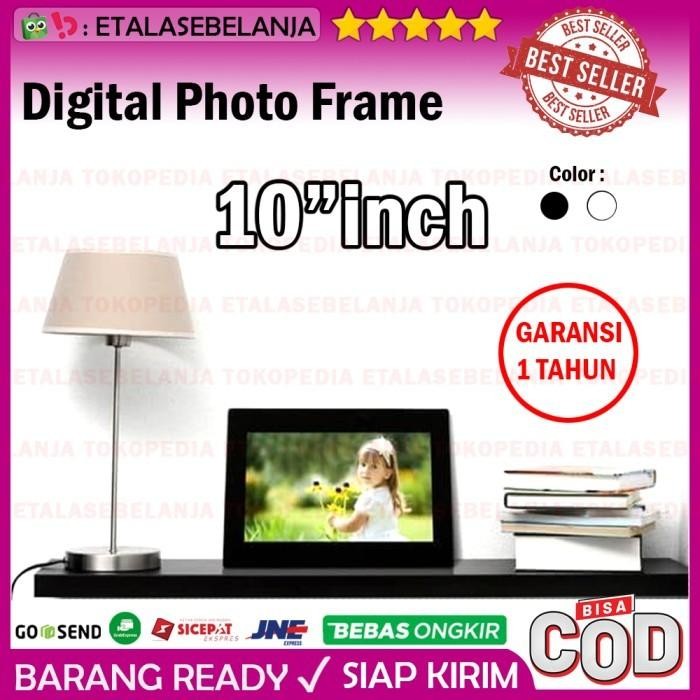 (Expert) Bingkai Foto Digital 10 Inch Terbaru - EVD DPF10 DIGITAL FOTO