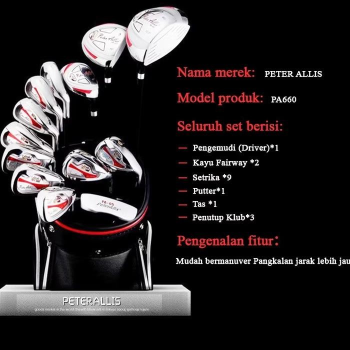 TERBARU STICK GOLF MEN FULL SET NEW / Stick Golf Pria Include Bag / Stick Golf FULLSET Berkualitas
