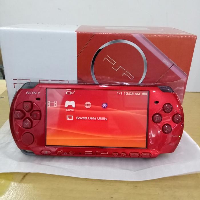 Terbaik Psp Slim 3006 Merah Mc 128Gb Full Game