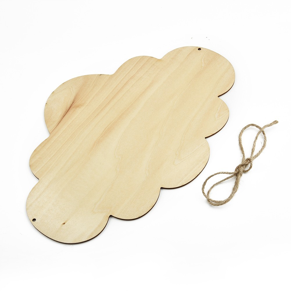 Cloud Shape Mirror Wood Acrylic Wall Decoration Wall Sticker Mirror