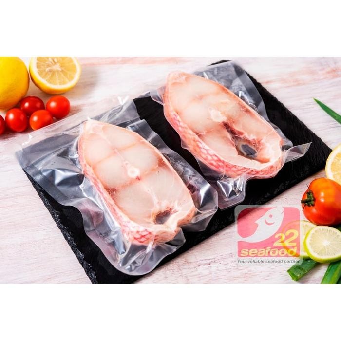 

Ikan Kakap Merah Steak 500 gr / Premium Quality / Laut / Seafood 22