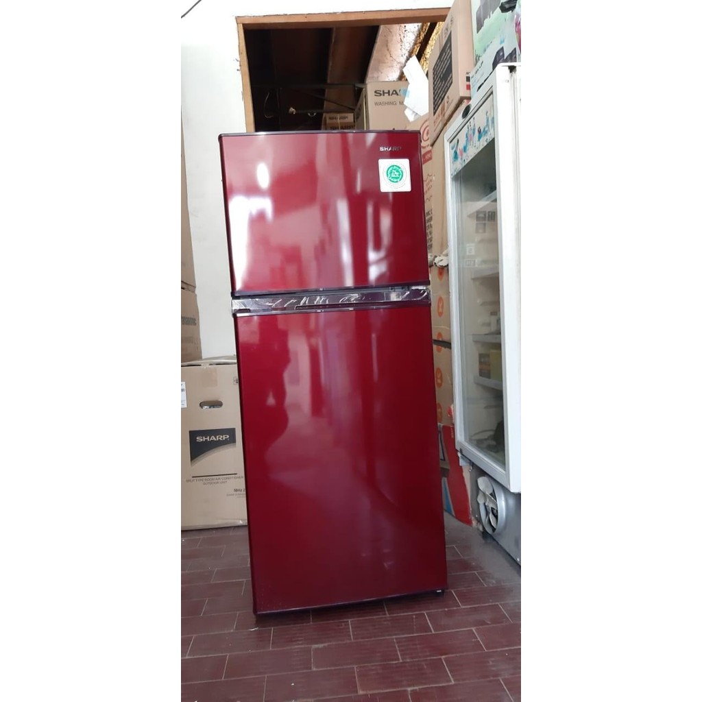 [Expret] Kulkas 2 Pintu Sharp 196 ND No Frost