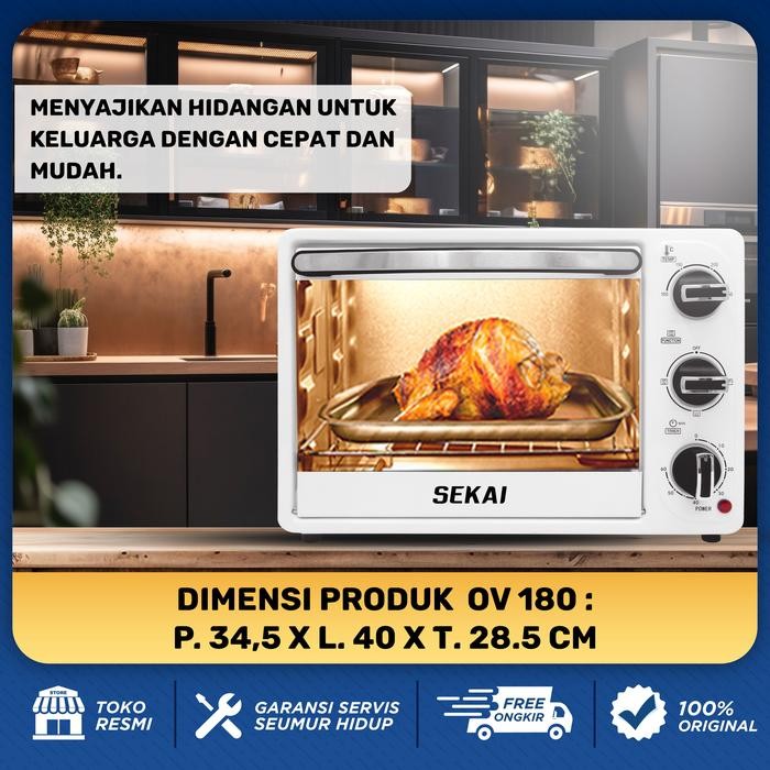 Sekai Oven OV Listrik 180