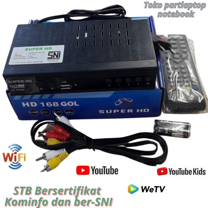 [Expret] SUPER HD 168 STB TV STB TERBAIK STB TV DIGITAL ORIGINAL NEW