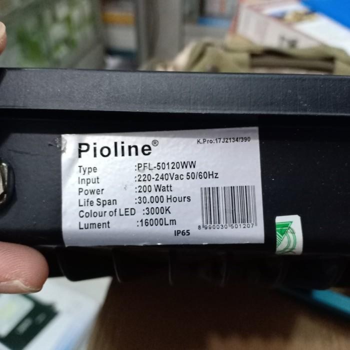 [Expert] LAMPU LED SMD SOROT PIOLINE 200 WATT INDOOR OUTDOOR FLOOD LIGHT 200W