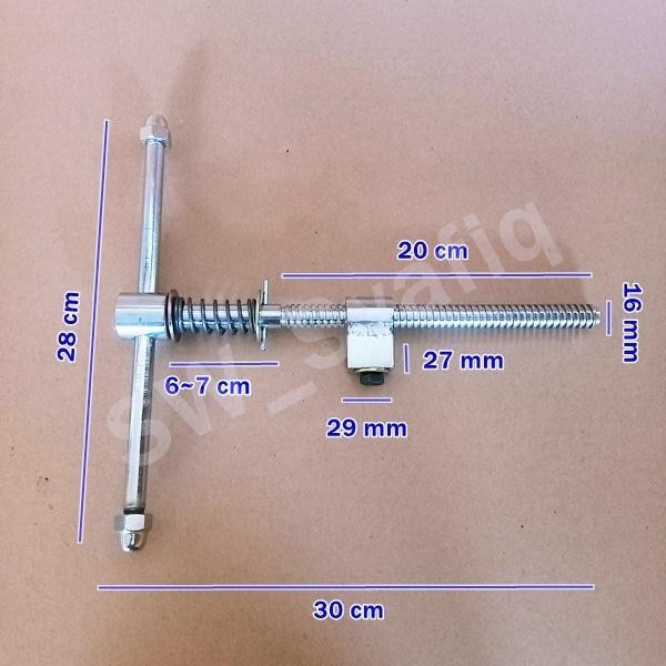 AS DRAT KOTAK UNTUK RAGUM/CATOK 5 IN 6 IN AS 16MM 18MM