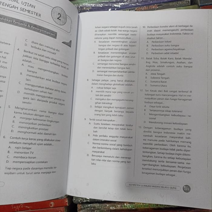 

Ready- Kompeten Ulangan Harian Kelas 6 Sd Kurikulum Merdeka