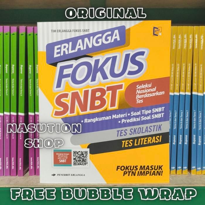 

Ready- Buku Soal Erlangga Fokus Snbt Dilengkapi Kunci Jawaban Original
