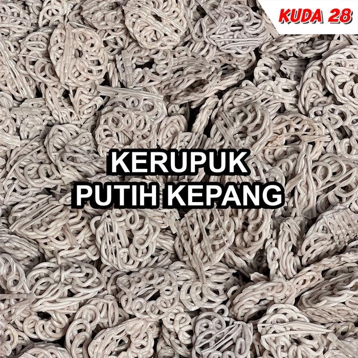 

New KERUPUK PUTIH KEPANG TENGGIRI MENTAH 1kg *best seller grosir (GRADE A) non msg sachet snack