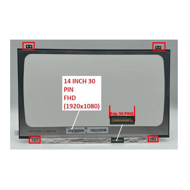 Murah Led Lcd Lenovo Thinkpad E450 T440P 14 Inch 30 Pin Fhd (1920*1080) Ips