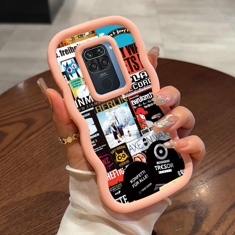 Casing Untuk Xiaomi Redmi Note 9 Pro Note 9s Case Softcase Kesing Foto salju ponsel Cesing terbuat d