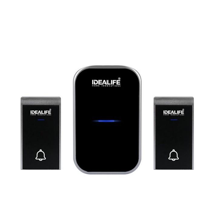 [Expert] Idealife Bel Pintu Bell Rumah Wireless DoorBell 2 Remote IL-292