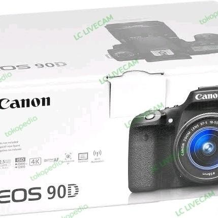[Expert] CANON EOS 90D / KAMERA CANON 90D KIT 18-135MM / KAMERA DSLR CANON 90D