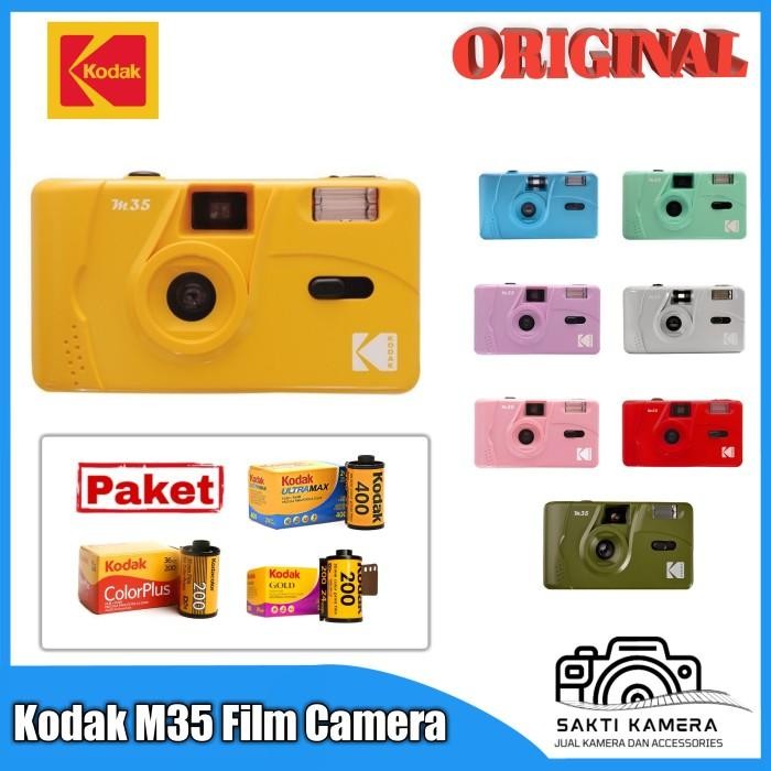 [Expert] KODAK FILM CAMERA M35 / KODAK M35 CAMERA ANALOG POINT & SHOOT ORIGINAL