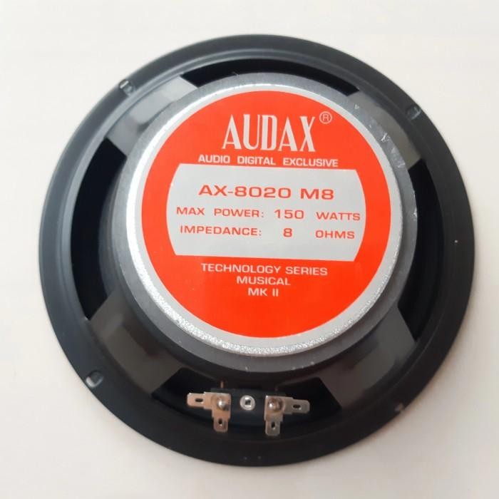 [Expert] SPEAKER 8 INCH FULLRANGE AUDAX 150 WATT ORIGINAL ASLI 8 IN 8IN AUDAX