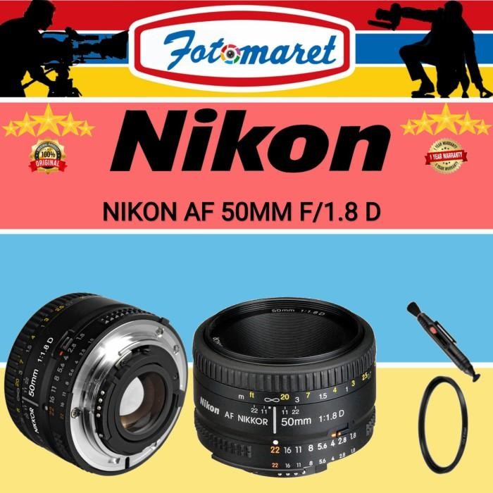 [Expert] NIKON AF 50MM F/1.8 D/LENSA NIKON 50MM F/1.8 D/NIKON AF 50MM F1.8 D