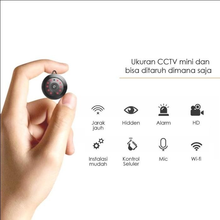 [Expert] CCTV MINI KAMERA HD 1080P WIRELESS CCTV WIFI Pantau Jarak Jauh