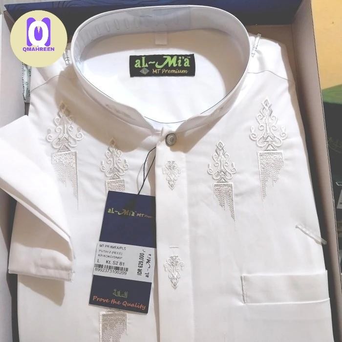 Baju Koko Al Mia Mt Premium Original Panjang Tangan Los #Gratisongkir #Sale #Discount