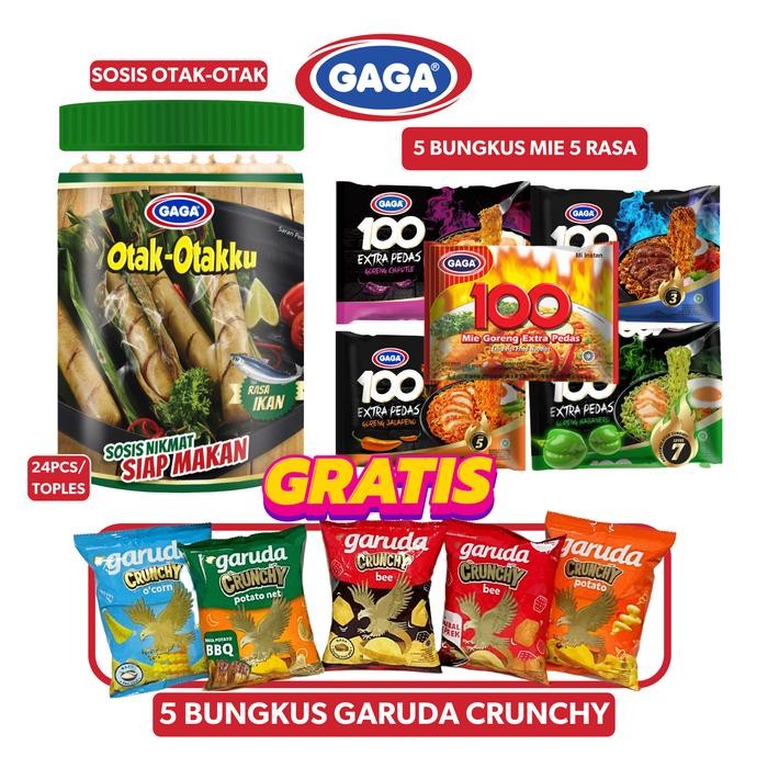 

BISA COD [GRATlS 5 CEMILAN GURIH] Paket Lengkap 5 Serba Goreng + 1 Toples Sosis (Pilih RASA) isi