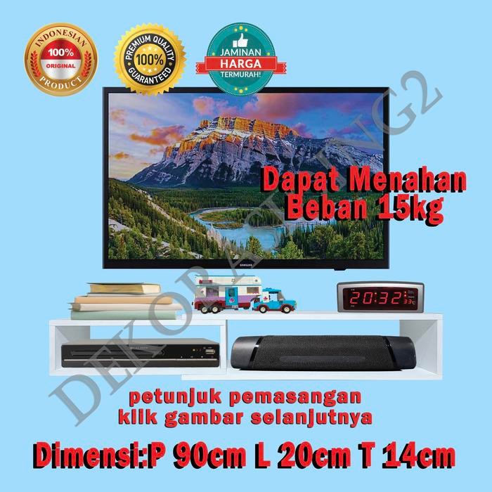 Rak Ambalan Dinding Minimalis Rak Tv Gantung Ambalan Tv Gantung Ad14