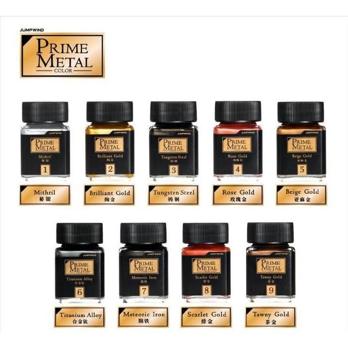 

jumpwind prime metal meteoric iron color model kit paint pm 07 kode 90