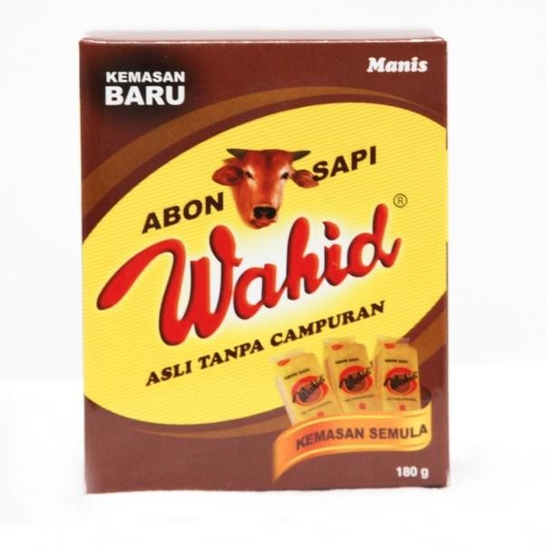 

Abon Sapi rasa Manis merk WAHID