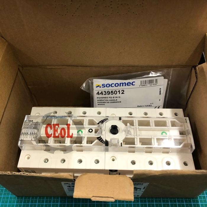 Berkualitas Ohm Saklar Socomec 4Pole 100A / Cos 4P 100A Socomec