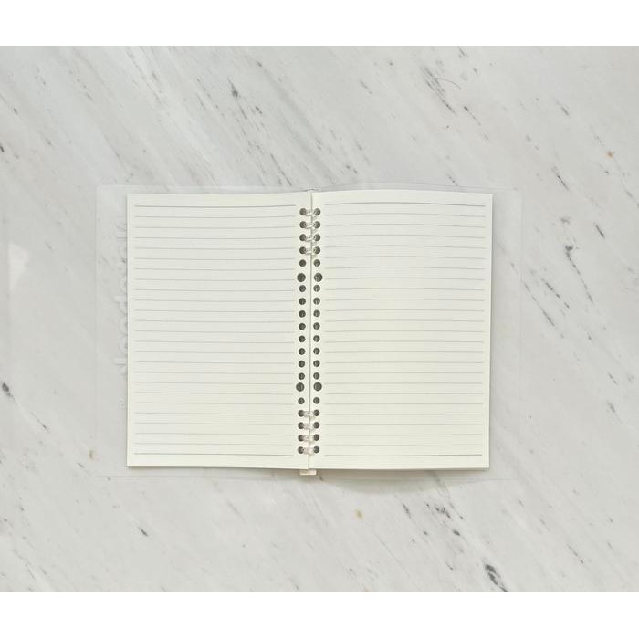 

A515 Koob. Compact Slim A5 Loose Leaf Ring Refillable Binder Notebook Kode 265