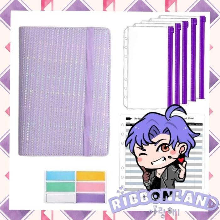 

Set Nabung A6 Binder Kulit Cosmos Dan Hati Paket Murah Kode 749