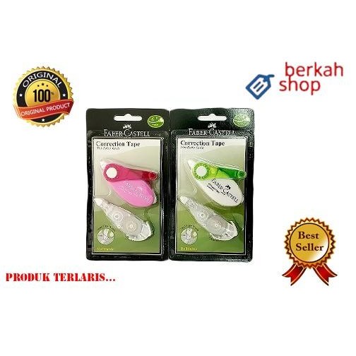 

correction tape faber castle plus refill/tip-ex kertas kode 57