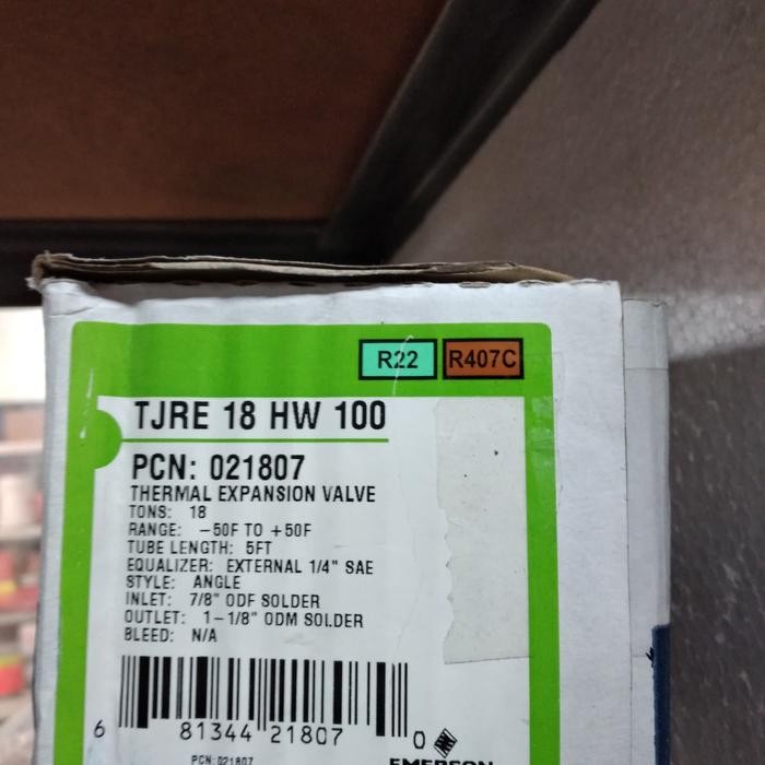 expansi emerson TJRE18 HW 100