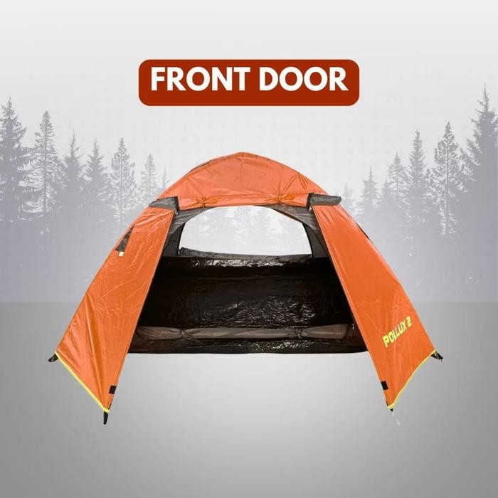 Termurah Tenda Cam Bassic Pollux 2P Include Footprint Frame Alloy Kap 2p