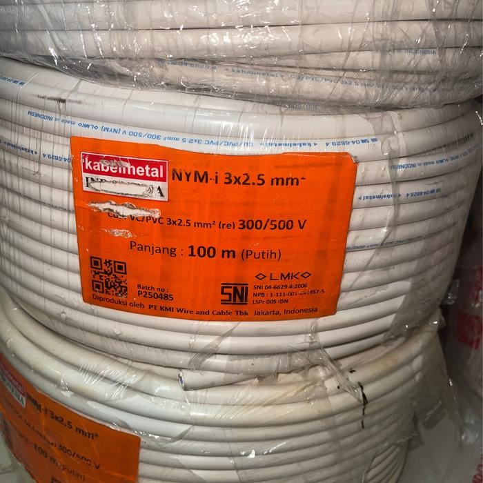 Kabelmetal Nym 3X2,5Mm @.100M Kmi Original
