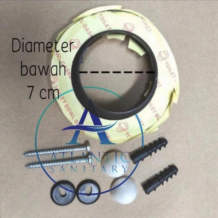 Seal Gasket Kloset Duduk/Dodol Gasket Kloset